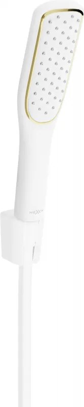 Mexen R-49 стенен душ комплект, бял/златен - 785495052-25
