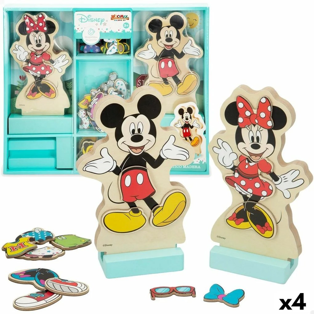 Фигурки Disney 54 Части 4 броя 11,5 x 17,5 x 1,2 cm