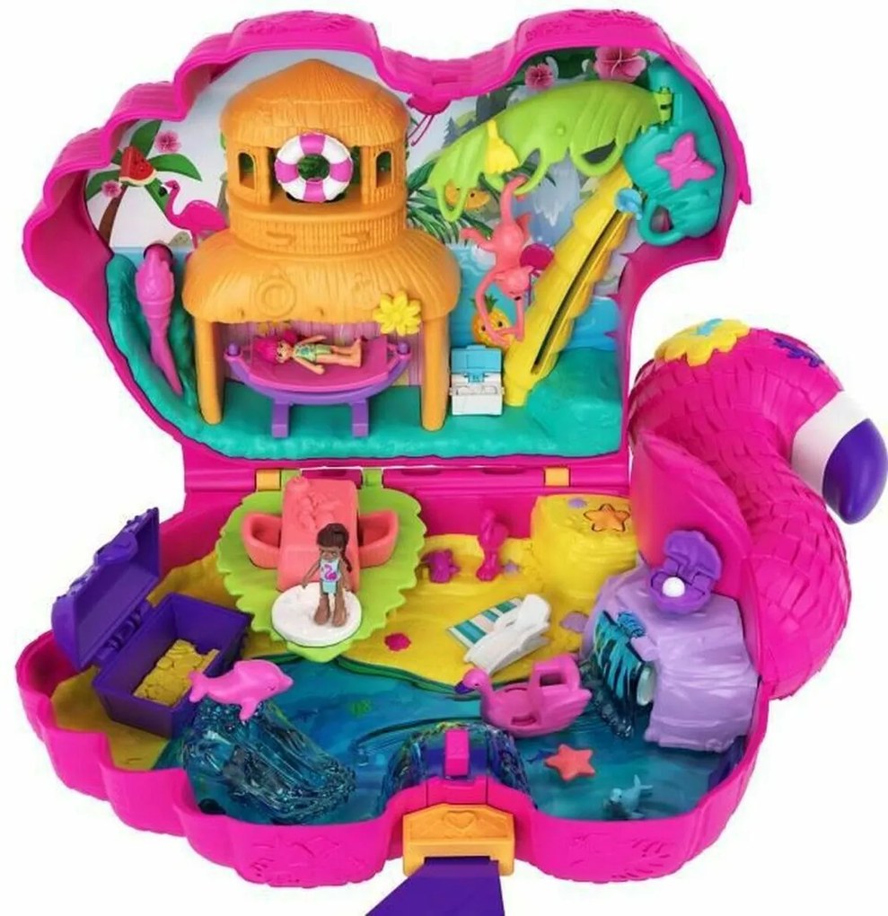 Playset Polly Pocket Flamingo Surprises