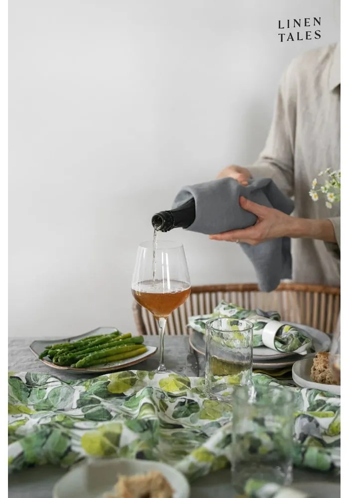 Ленена кърпа за съдове 45x65 cm Khaki – Linen Tales