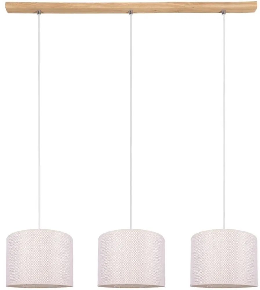 Spot-Light 1037400611528 - Люстра на кабел BENITA 3xE27/40W/230V дъб