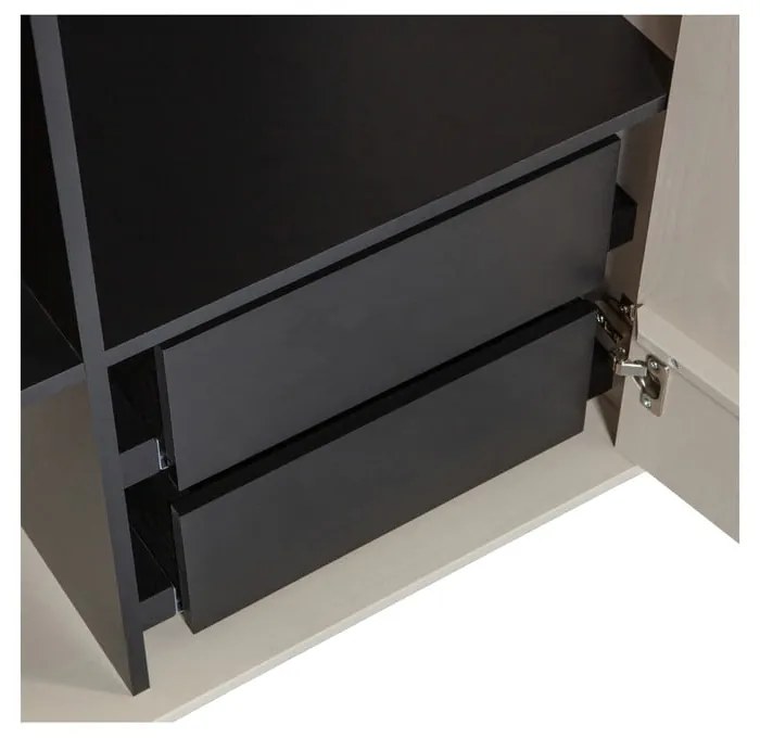 Кремав модулен гардероб от борова дървесина 150x200 cm Daily – vtwonen