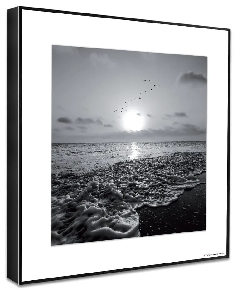 Картини в комплект 4 бр. 30x30 cm Silence by the Water – knor