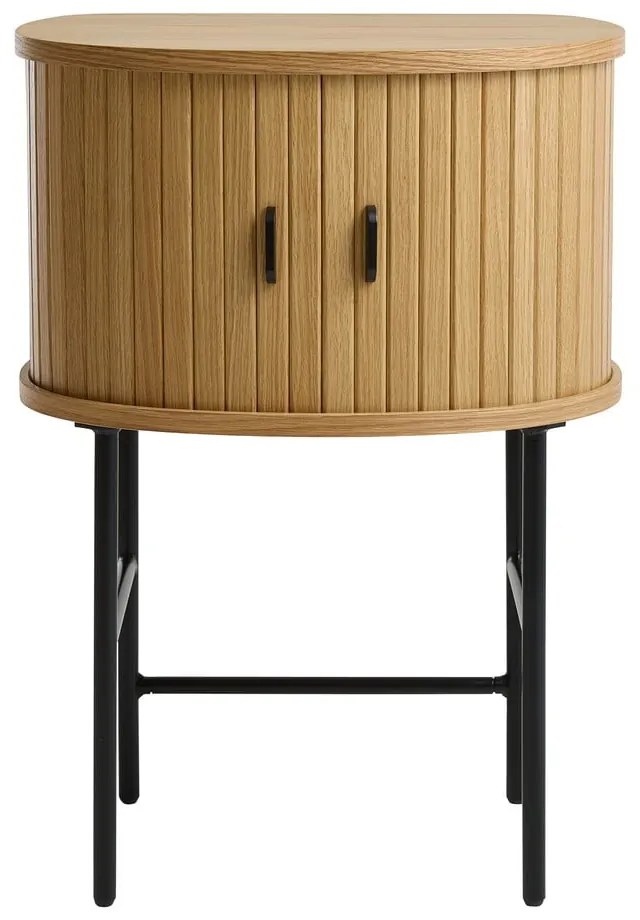 Нощно шкафче в естествен цвят Nola – Unique Furniture