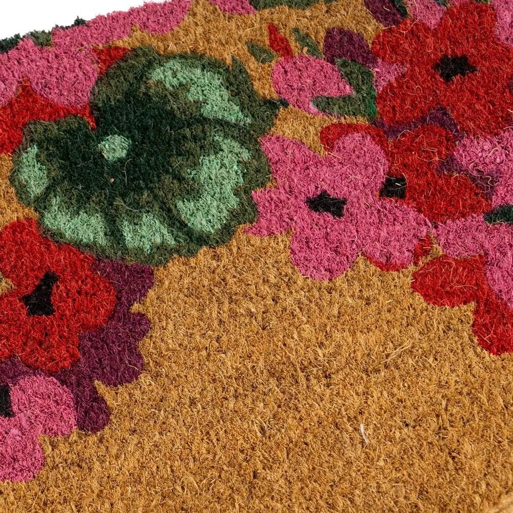 Изтривалка от кокосови влакна 40x60 cm Geranio – Casa Selección