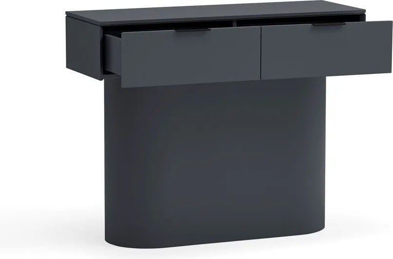 Антрацитна конзолна маса 36x100 cm Totem – Teulat