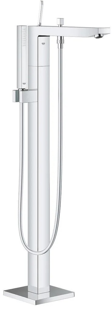 Едноръкохватков смесител за вана 1/2″, 23667001, подов монтаж