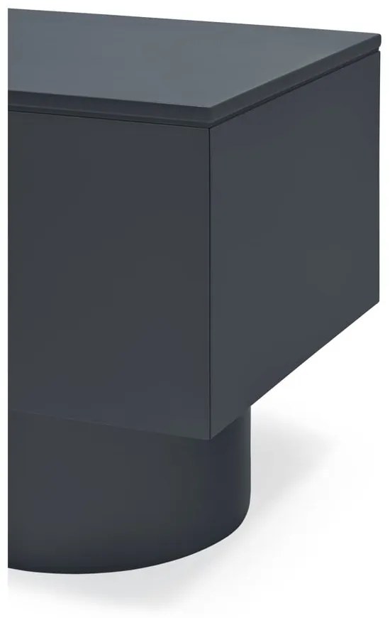 ТВ масичка в цвят антрацит 200x50 cm Totem - Teulat