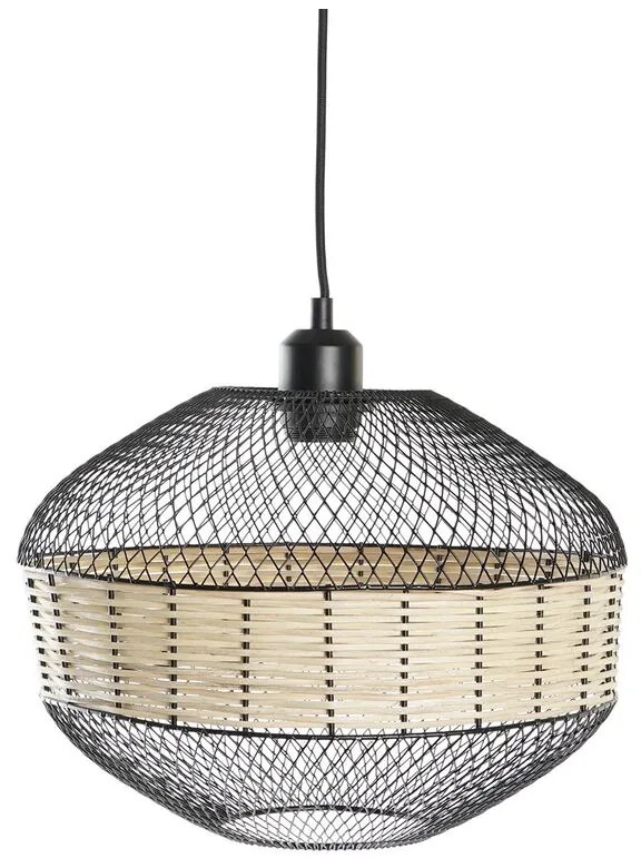 Полилей DKD Home Decor Черен Кафяв 220 V 50 W (31 x 31 x 27 cm)