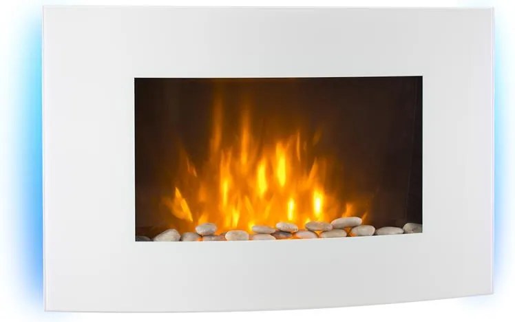 Klarstein Lausanne, електрическа камина, 2000 W, дистанционно управление