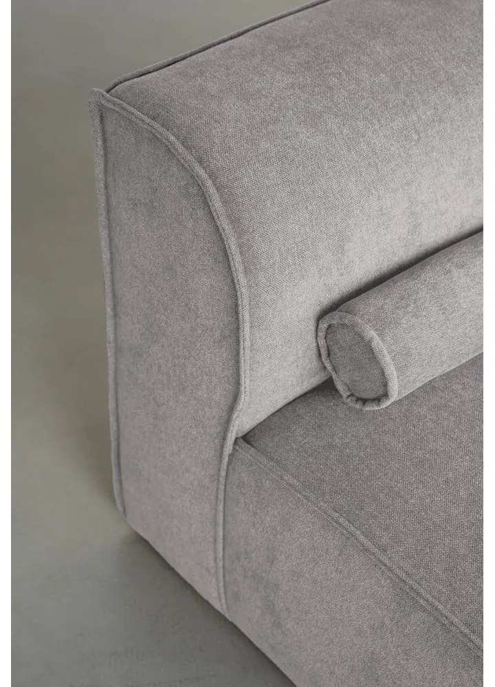 Светлосив ъглов диван (десен ъгъл/"U" форма) Flex Felix – Miuform