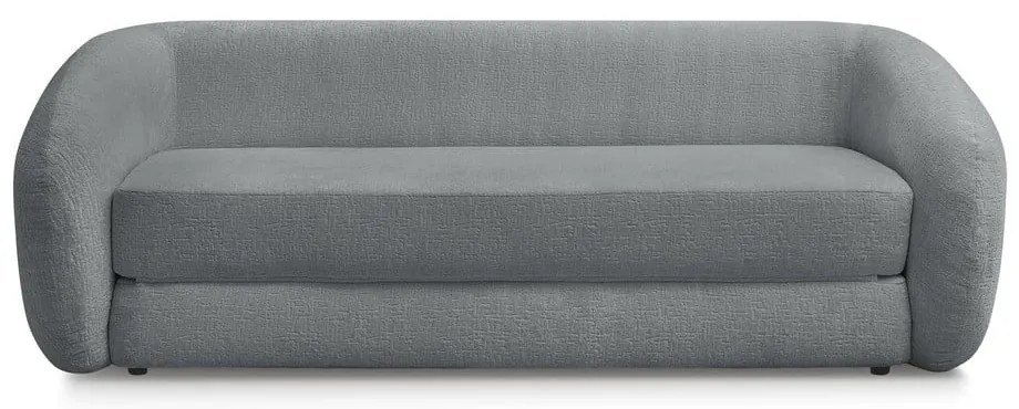 Тъмносив шенилов сгъваем диван 228 cm Neyo – Bobochic Paris