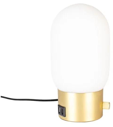 Настолна лампа с основа в златисто Urban - Zuiver