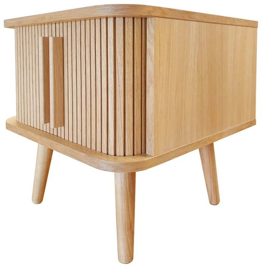 Нощно шкафче от дъбова дървесина Rove - Woodman