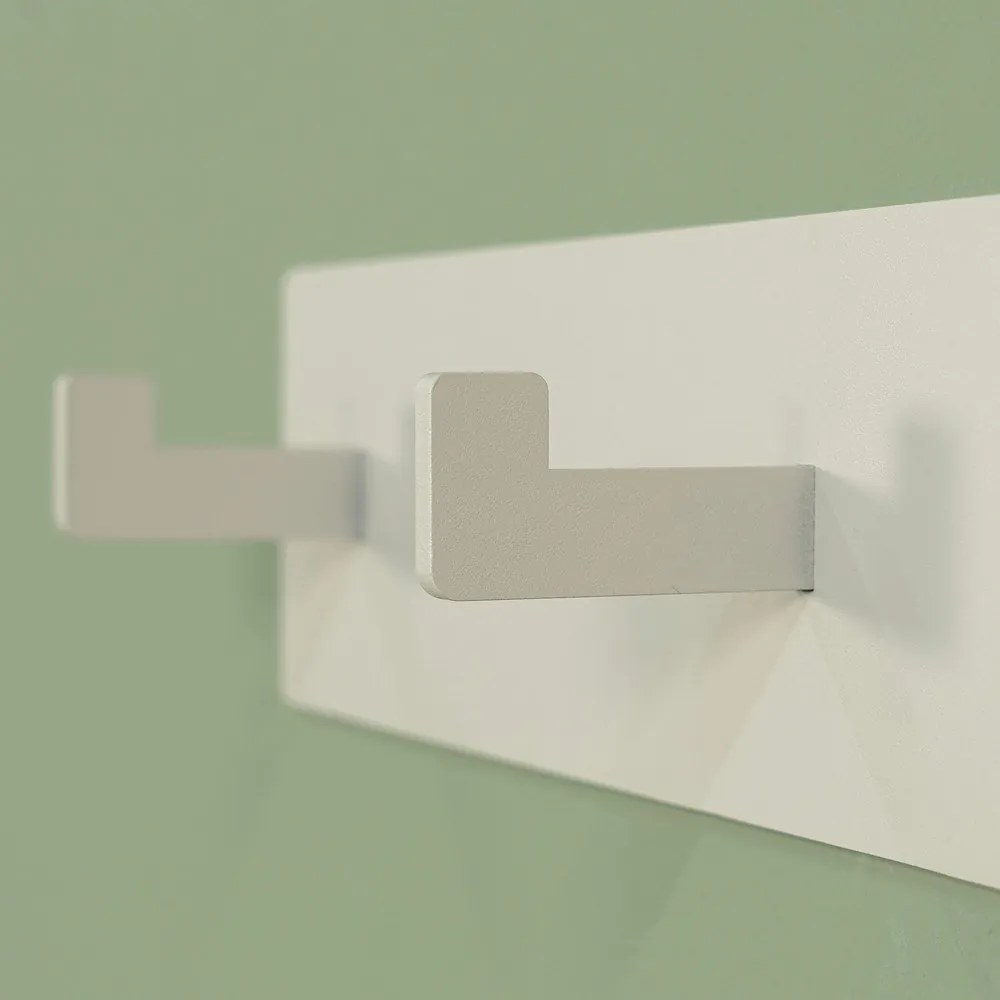 Кафяво-сива метална стенна закачалка 50 cm Leatherman – Spinder Design