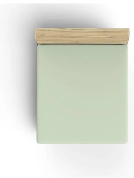 Светлозелен еластичен памучен чаршаф 140x200 cm – Mijolnir