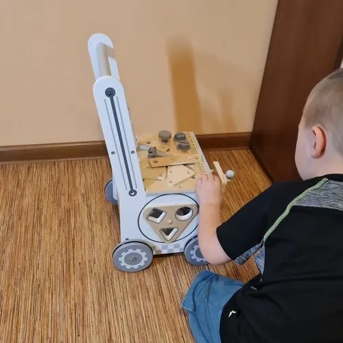 Дървена работилница за деца с инструменти - образователна играчка 3в1