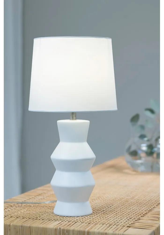 Бяла настолна лампа Sienna - Markslöjd
