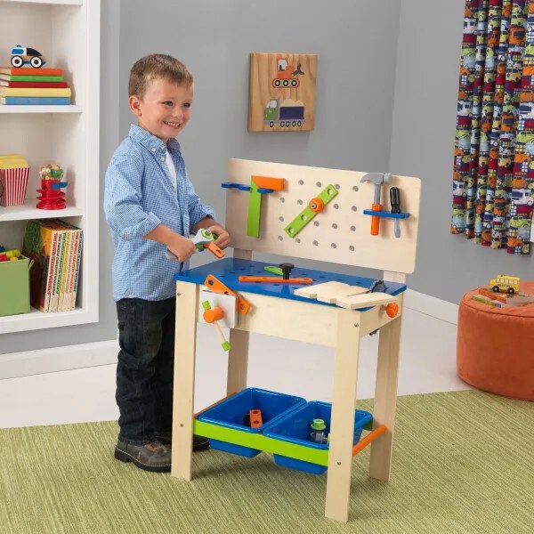 Работилница - Deluxe Workbench с инструменти - KidKraft