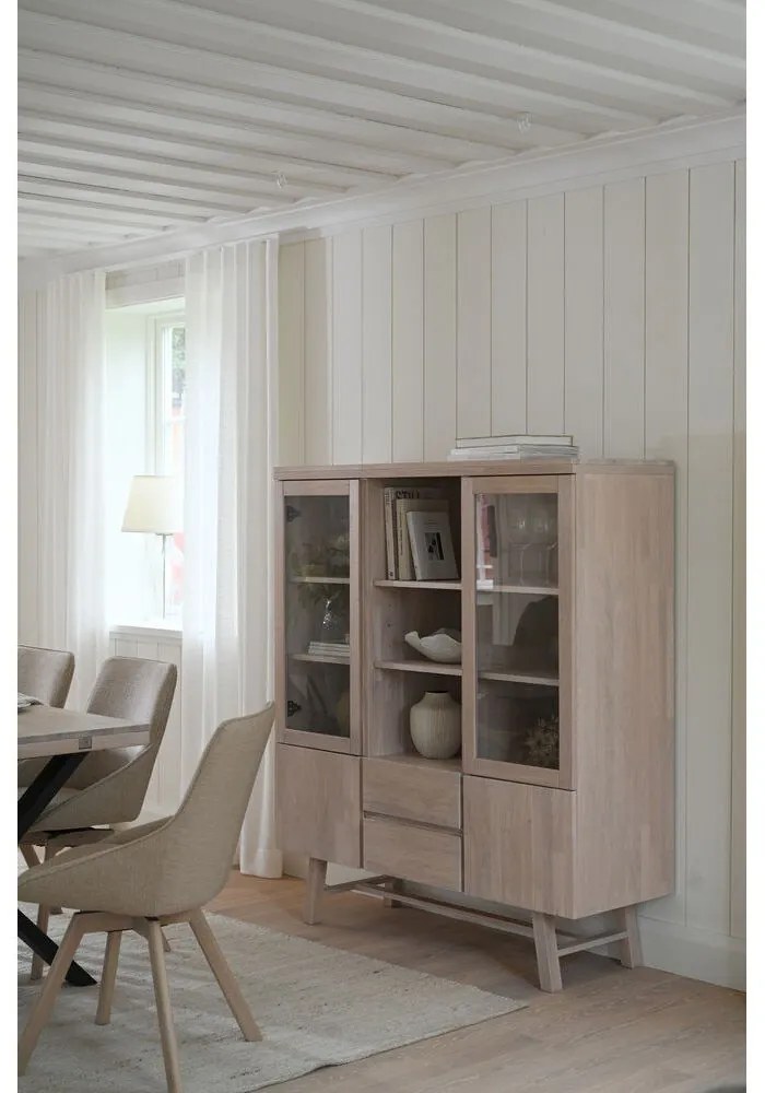 Бежови трапезни столове в комплект от 2 бр. Alison – Rowico