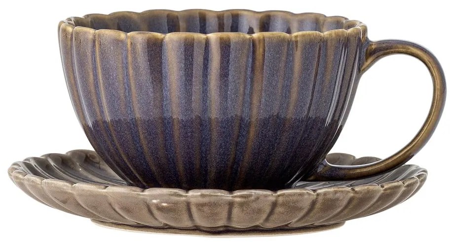 Лилава глинена чаша за капучино 220 ml Latina – Bloomingville