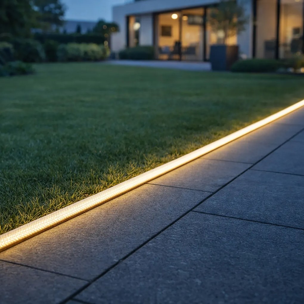 Бели лампички с щепсел 3м вкл. LED димируеми в келвини IP44 - Ropy