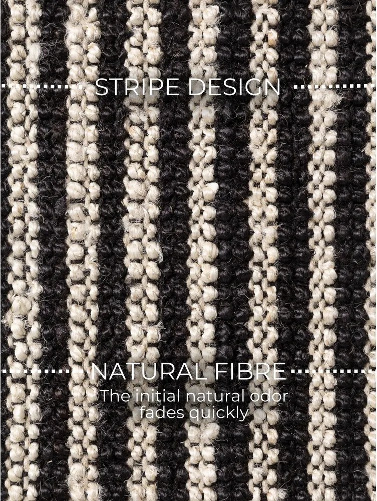 Черен ръчно изработен ютен килим 160x230 cm Harvest Ebony – Elle Decoration