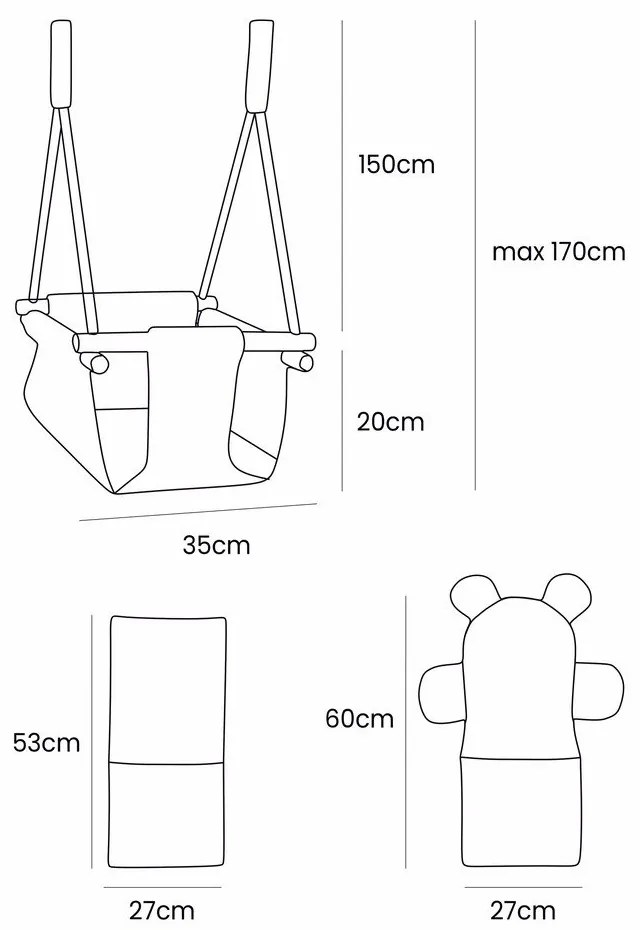 Детска люлка – Meowbaby