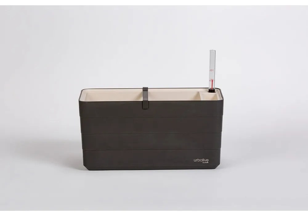 Пластмасова самополиваща се саксия за цветя 39,5 cm Berberis – Plastia