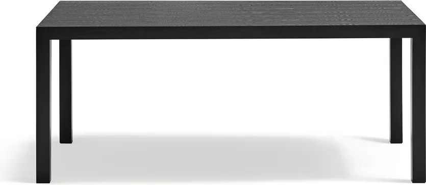 Трапезна маса с дъбова дървена плоскост 75x180 cm Alma – Teulat