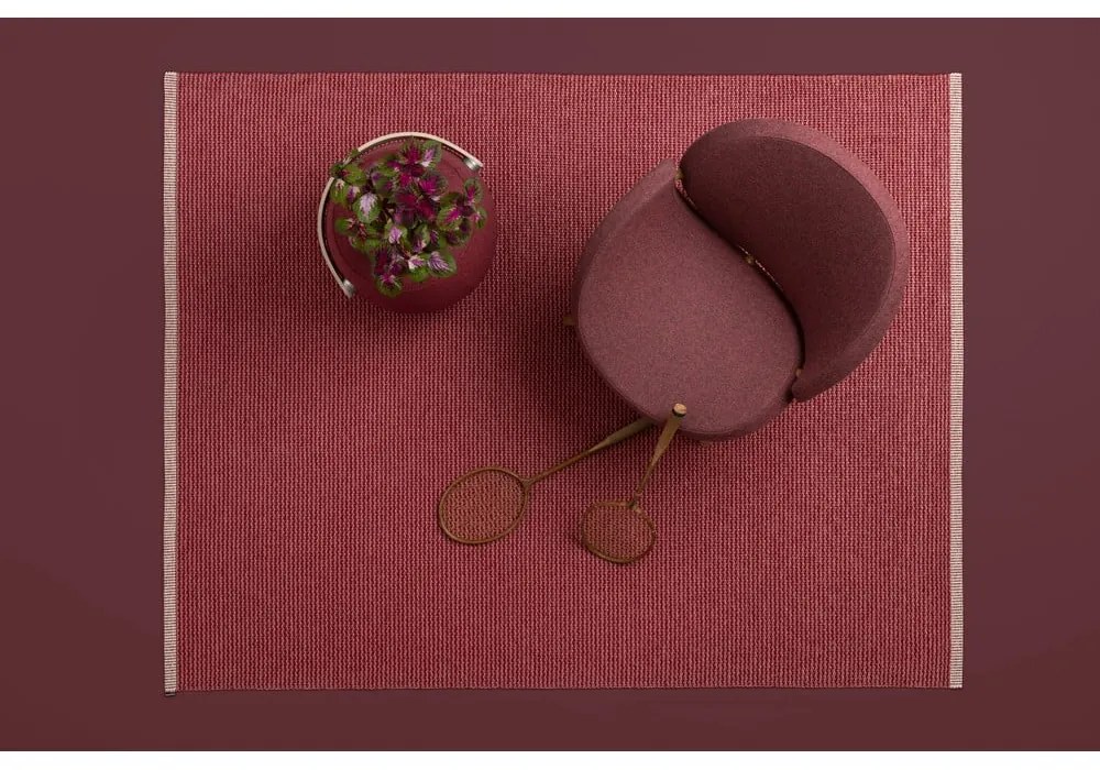 Червена пътека за открито и закрито 70x200 cm Mono Blush – Pappelina