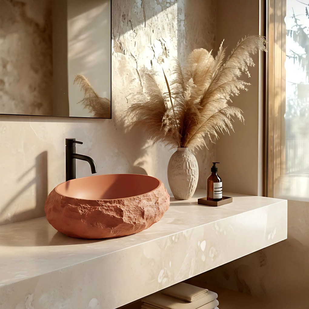 Умивалник за плот Mika Terracotta
