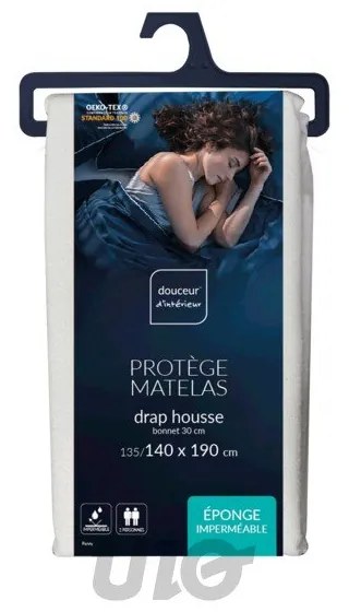 Протектор за матрак 140x190 cm Ponny – douceur d'intérieur