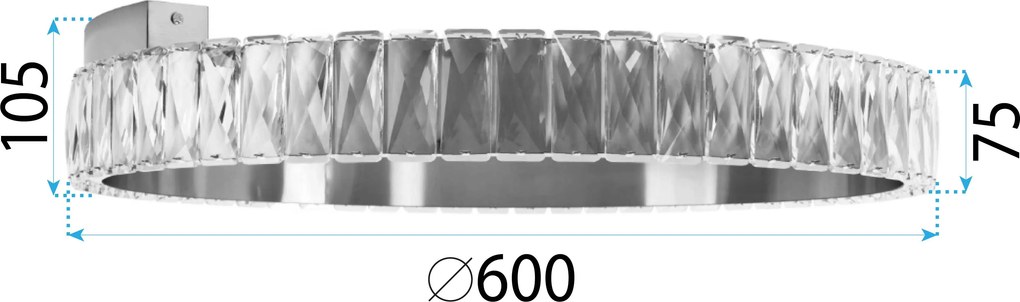 Лампа LED APP1506-C BRUSH GOLD