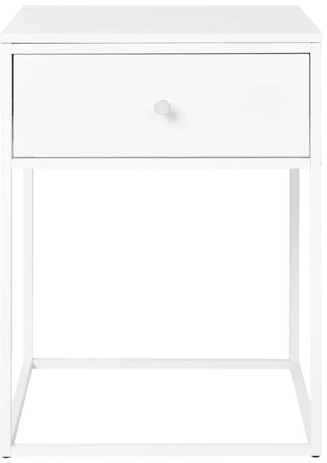 Бяло нощно шкафче Vita – House Nordic