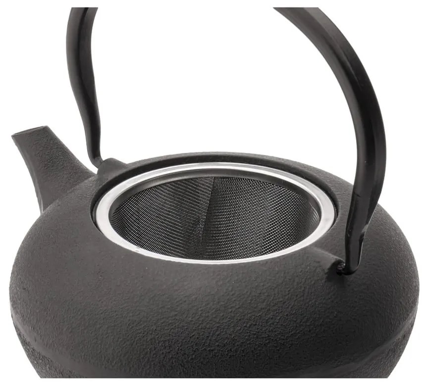 Бяло-черен сервиз за чай от порцелан и чугун Shanxi – Bredemeijer