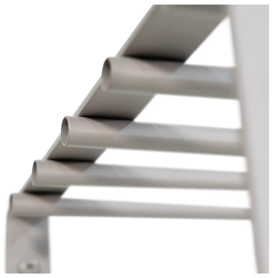 Сиво-бежова метална стенна закачалка с рафт Rex - Spinder Design