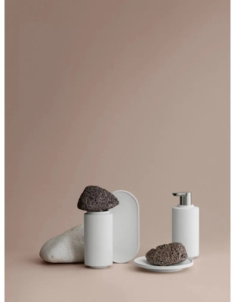 Бяла бетонна сапунерка Creto – Blomus