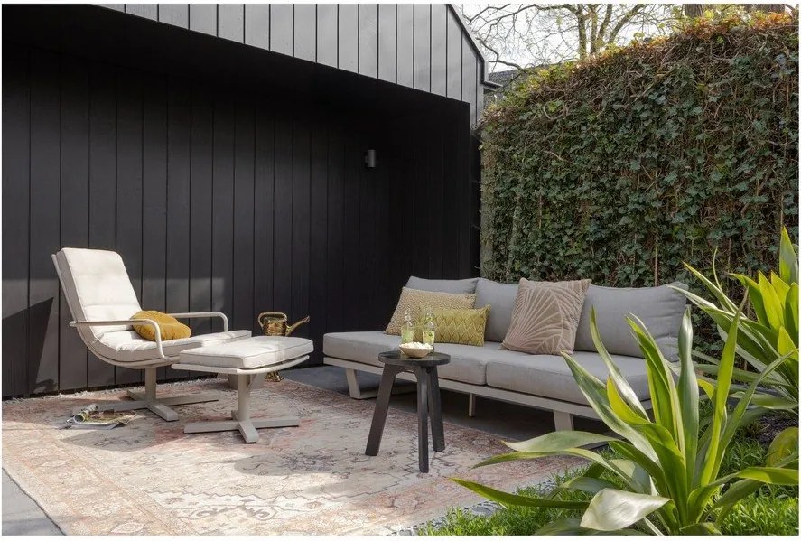 Сиво-бежова градинска табуретка Coosa – WOOOD