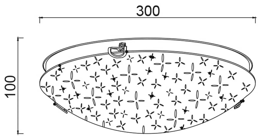 Лампа за таван Apelle-Diameter 30 cm.