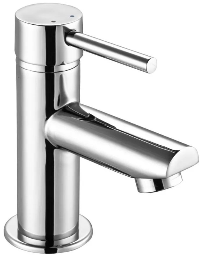 Стояща батерия за мивка в лъскаво-сребрист цвят Small – Sapho