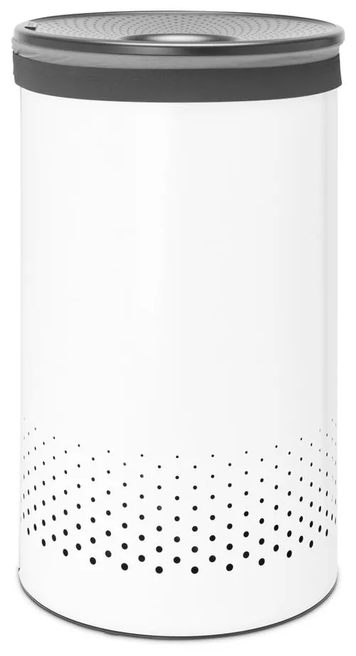 Бял метален кош за пране 60 l – Brabantia