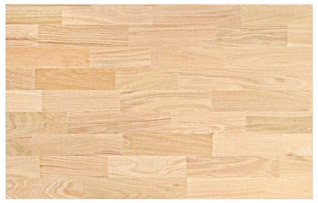 4008998 vidaXL Кухненски работен плот, 100x63,5x2,7 см, дъб масив, правоъгълна
