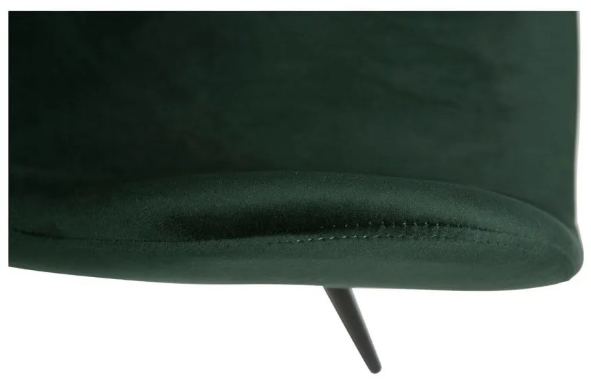 Зелен тапициран трапезен стол с подлакътници Gaia – DAN-FORM Denmark