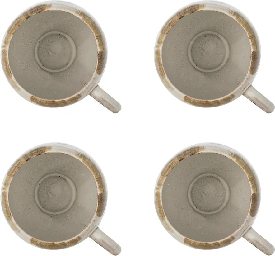 Глинени чаши в комплект от 4 бр. за капучино 200 ml Jade – Bloomingville