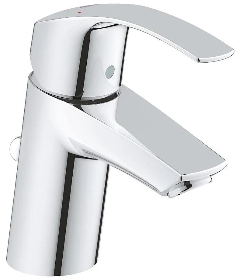 GROHE 33265002 - Смесител за умивалник EUROSMART DN 15, размер S, хром с висок гланц