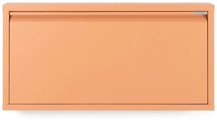 Метална накланяща се стойка за обувки в цвят сьомга 75x37,5x12,5 cm Billy – Spinder Design