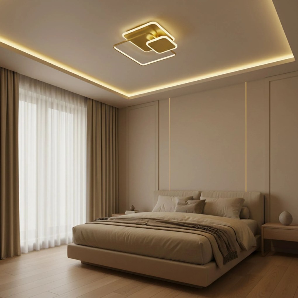 Плафон APP1713-C GOLD LED