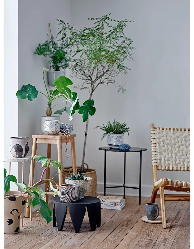 Бяла теракотена саксия , височина 15,5 см Ignacia - Bloomingville