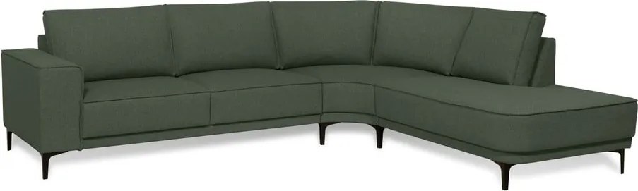 Ъглов диван в цвят каки (десен ъгъл) Copenhagen – Scandic